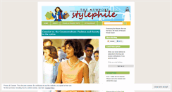 Desktop Screenshot of newportstylephile.com